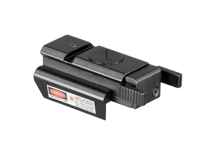 Laser Pistola Picatinny Rojo